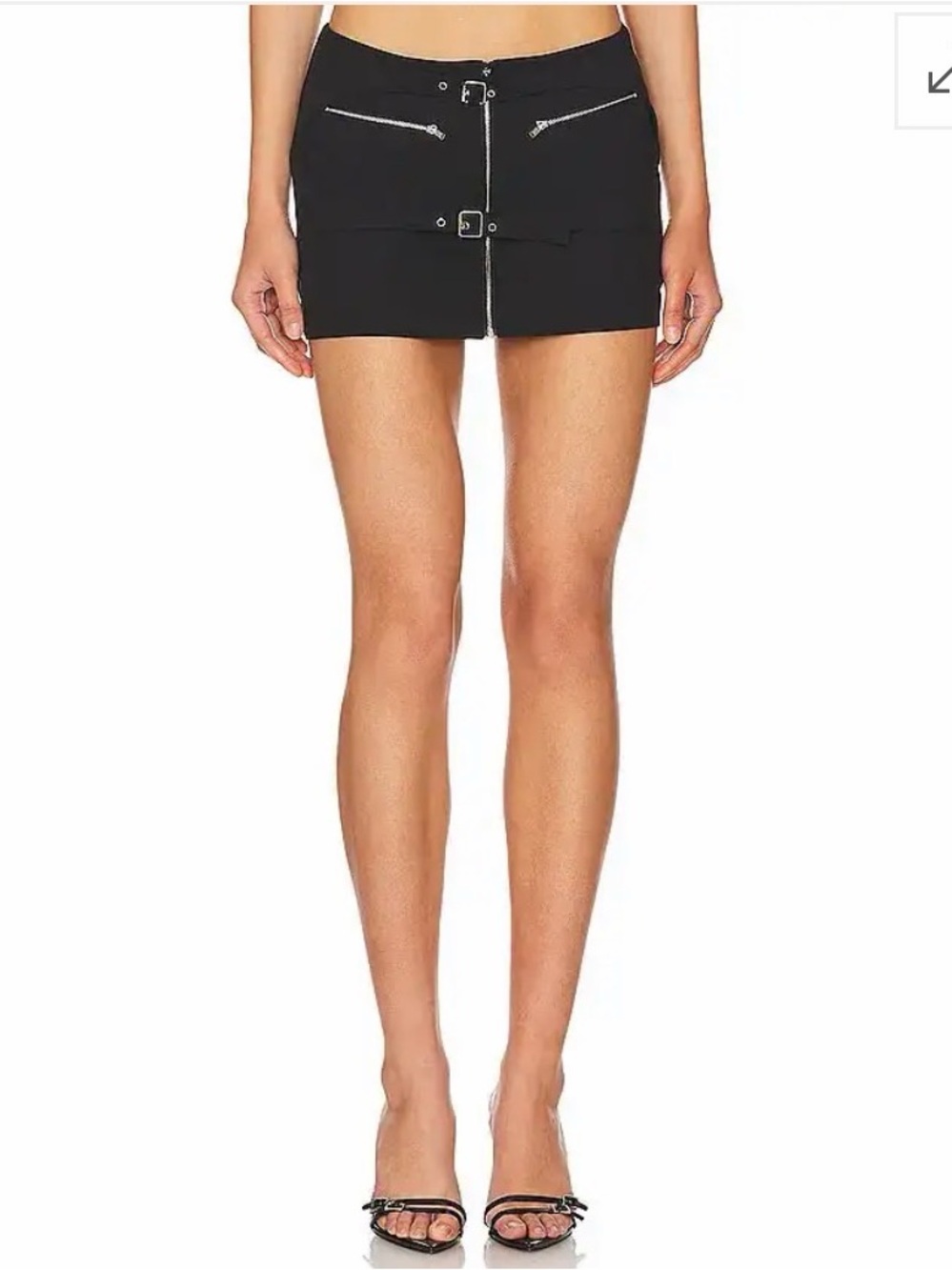 Miaou Gianna Skirt in Black Size S NWT